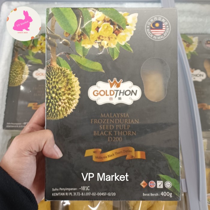 

Durian Musang King Goldthon Blackthorn 400g