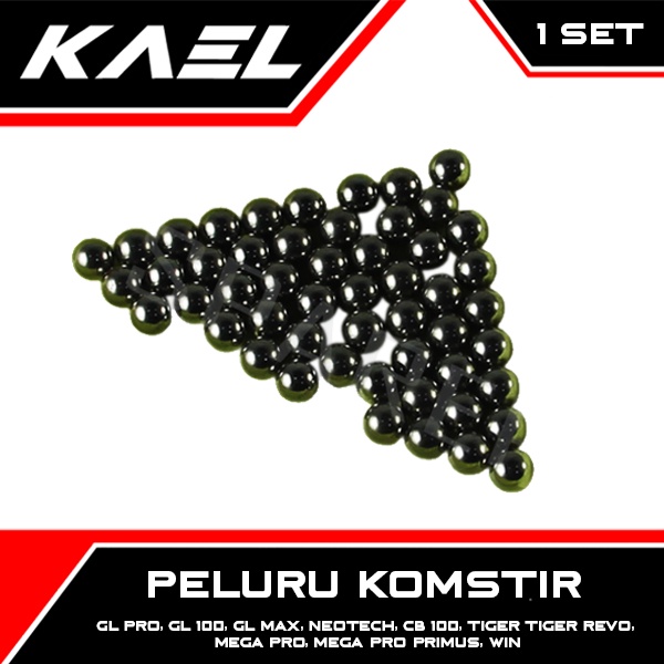 Peluru Komstir Tiger Lama Revo New & Mega Pro Primus & GL Pro Max 100 Neotech & Win & CB 100 Pelor K