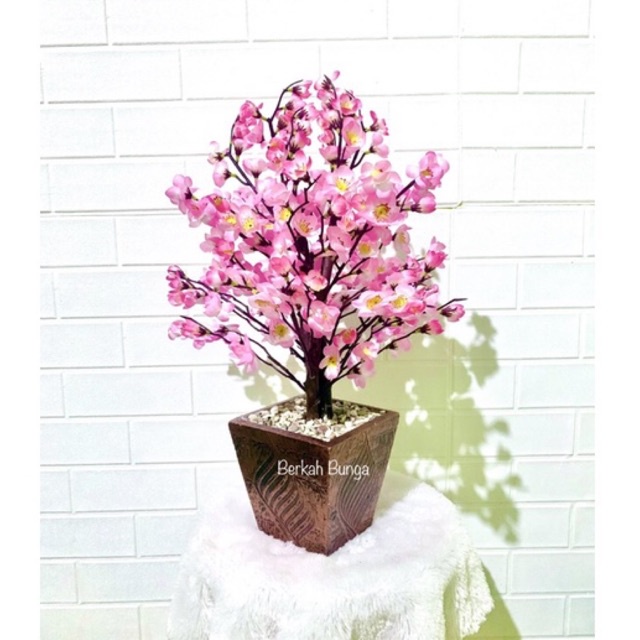 sakura 50cm - sakura artificial- sakura plastik- bunga sakura dekorasi - Bunga Artificial Hiasan - B