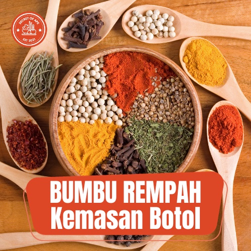 

BUMBU DAPUR REMPAH BOTOL / BUMBU REMPAH BOTOL LADA PUTIH MERICA BLACKPEPPER CABE BUBUK BAWANG PUTIH SEREH PAPRIKA