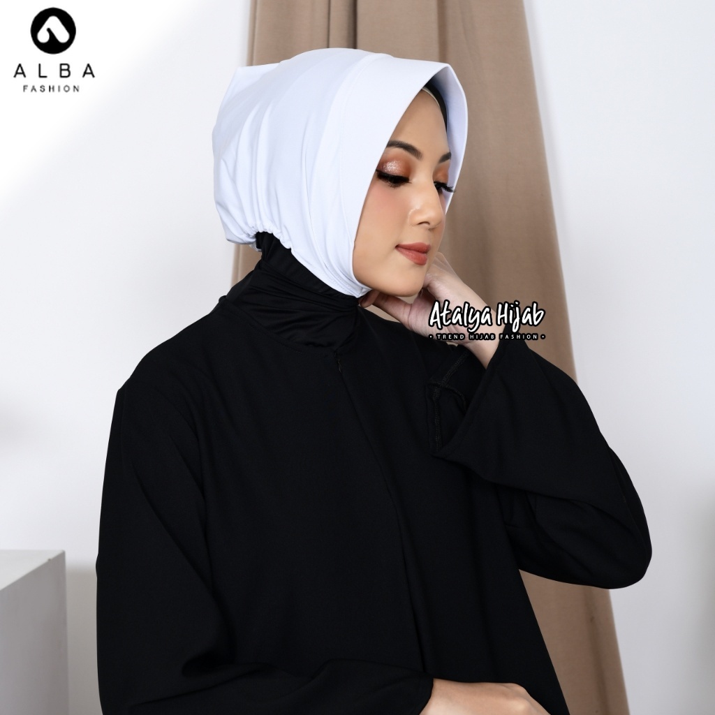 Ciput Daleman Inner Hijab Addya Mecca Jilbab Premium Segiempat Tali Cepol Pengantin Instan Rajut Kao