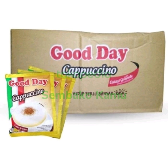 

GOOD DAY CAPPUCCINO SACHET 1 DUS ISI 12 RENTENG