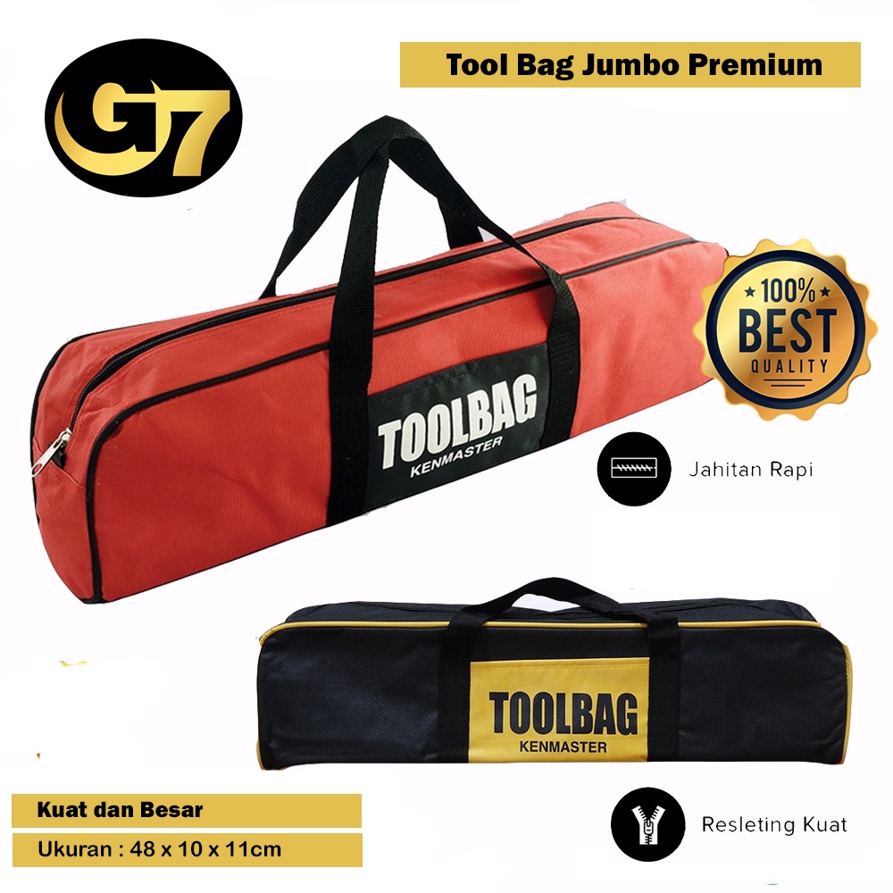 Tas Perkakas Besar Tool Bag Peralatan Tempat Wadah Simpan Peralatan Kunci Obeng Box Kunci Bengkel