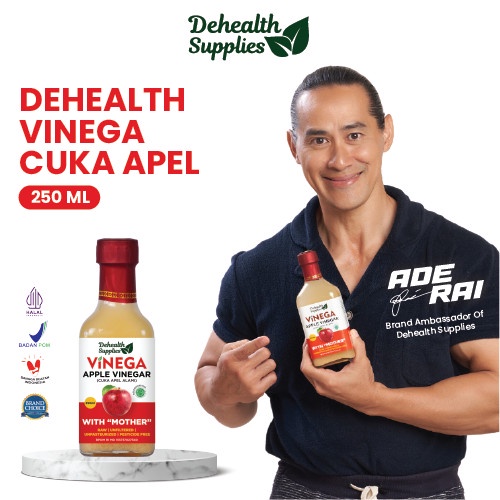 

Dehealth VINEGA CUKA APEL 250ml (Botol kaca)
