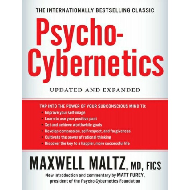 BUKU Psycho-Cybernetics Updated and Expanded by Maxwell Maltz