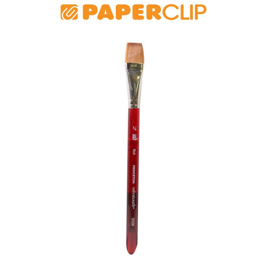 

KUAS LUKIS / BRUSH PRINCETON VELVETOUCH SYNTHETIC SH WASH 3/4 3950W