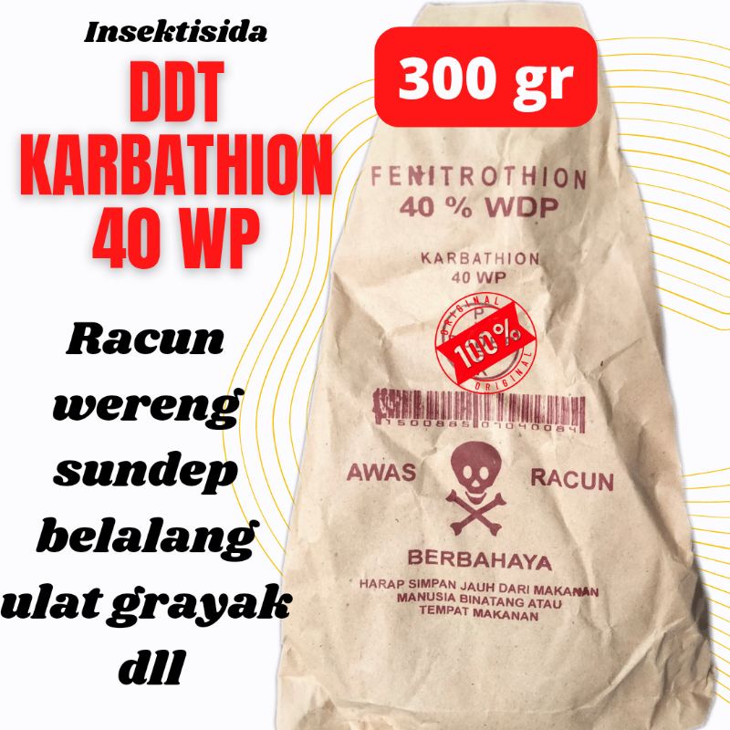 Racun Ddt karbathion 300gram