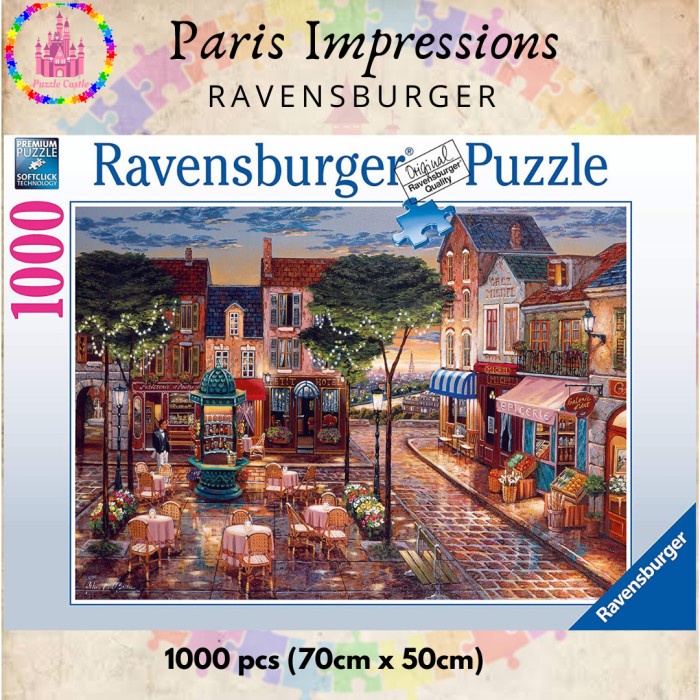 Ravensburger Paris Impressions 1000 pcs Jigsaw Puzzle