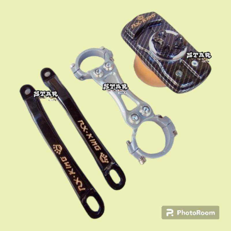 [COD] PAKET KOMPLIT TUTUP TANGKI TENGKI CARBON SET BEGEL BEHEL SAMPING MODEL TK PRO TKPRO STABILIZER