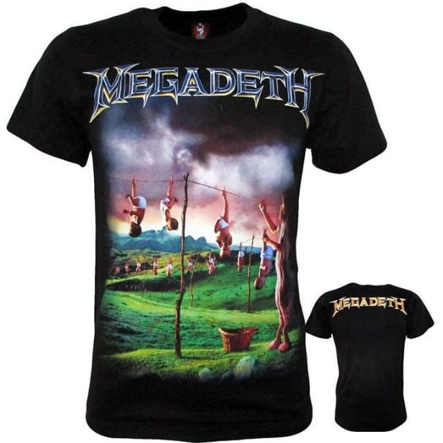 Kemeja Band Rock Megadeth Rockyes