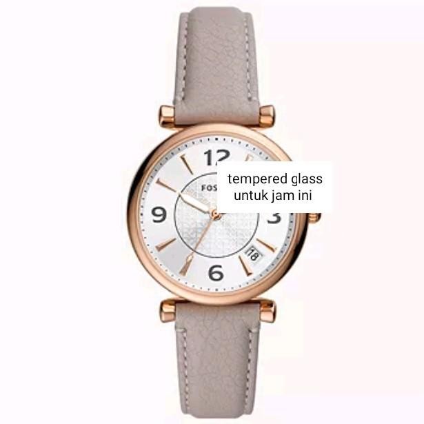 tempered glass for FOSSSIL ES5161 anti gores jam tangan TG pelindung layar screen protector watch sm