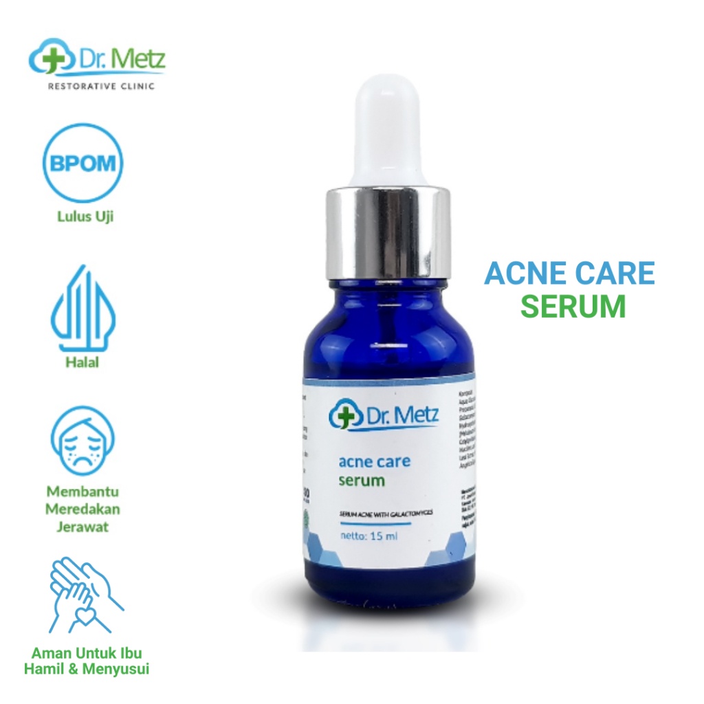 Dr Metz Skincare Acne Care Serum 15 ML - Serum untuk Wajah Berjerawat