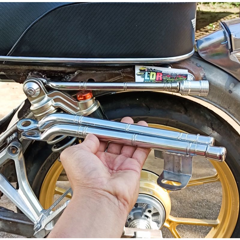 begel panjang cb belakang model Oval 28cm / skok Tabung / Non Tabung