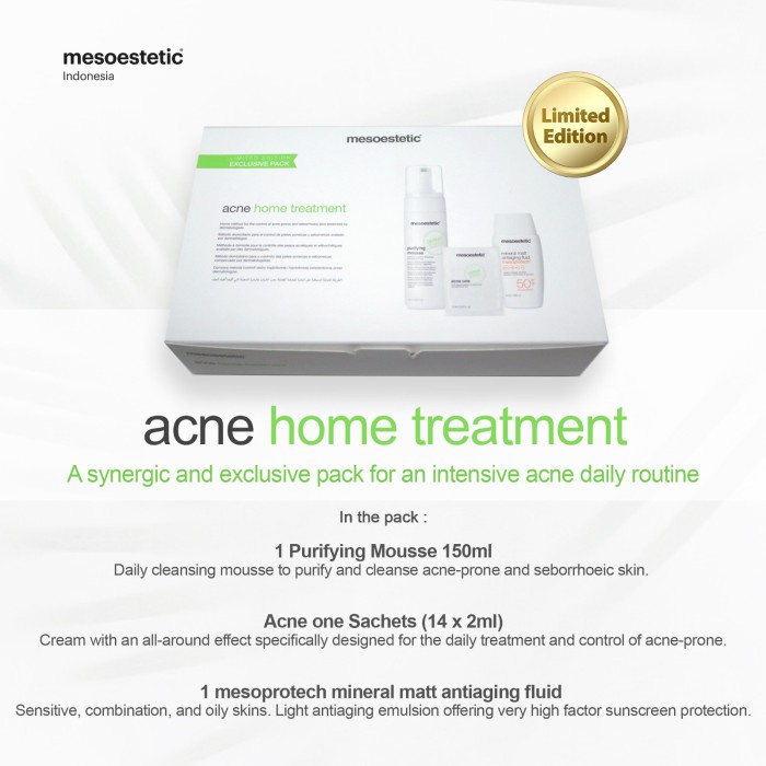 Mesoestetic Acne Home Pack