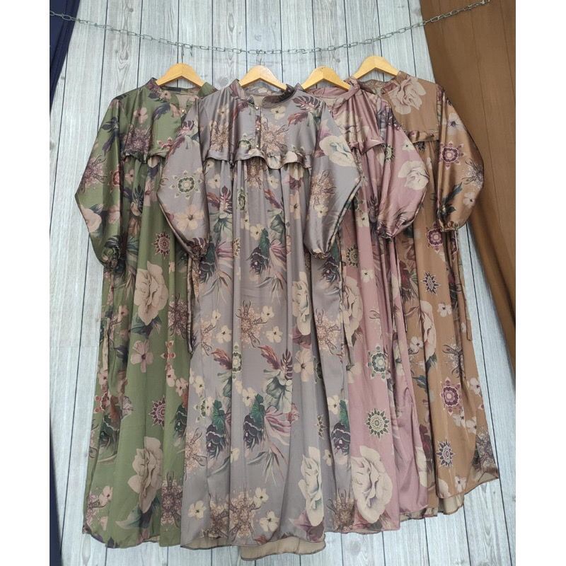 ARMANI DRESS SILK MOTIF (lokal brand)