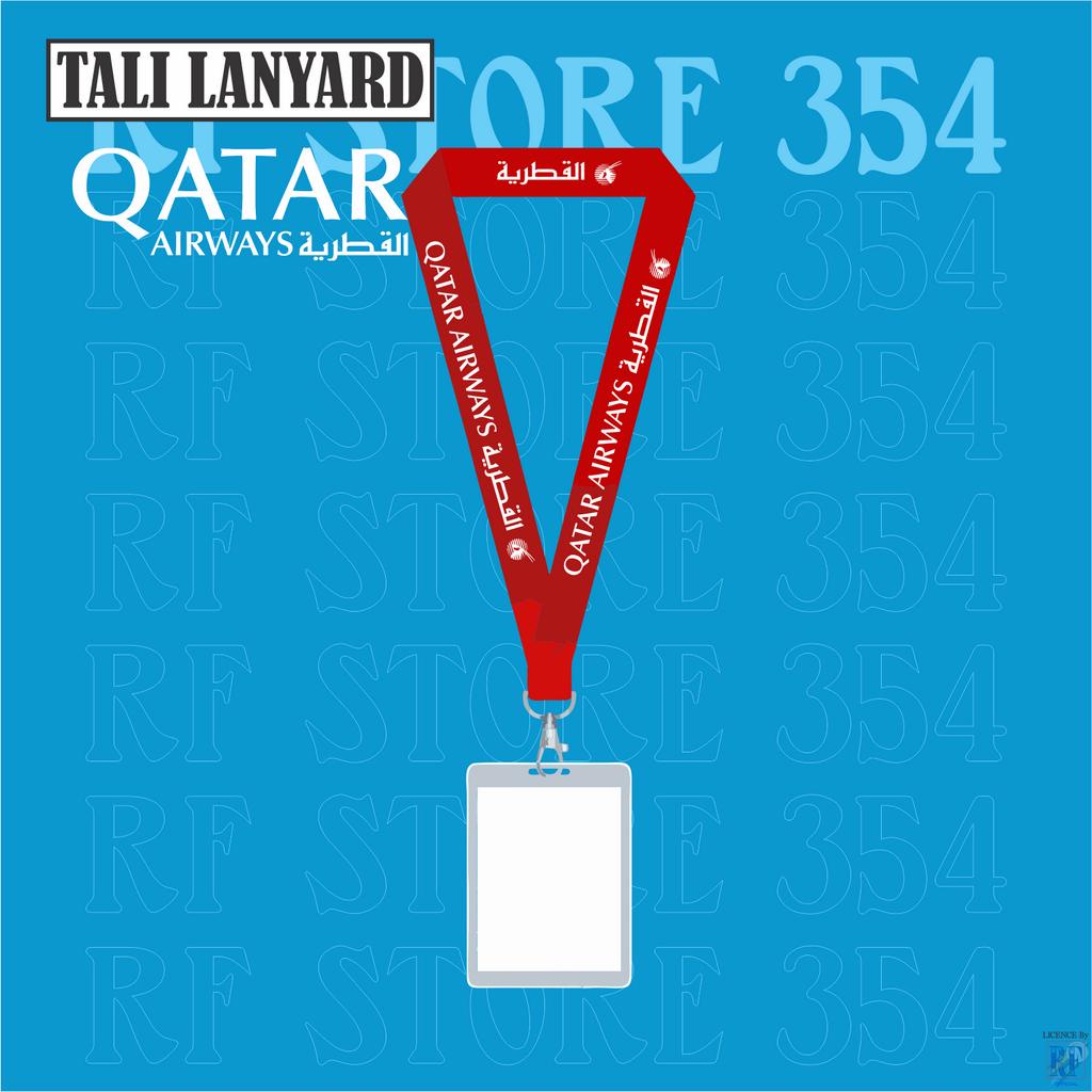

LANYARD QATAR AIRWAYS TALI lanyard distro GANTUNGAN KUNCI ONEPIECE/GANTUNGAN ID CARD/GANTUNGAN POD Best seller COD