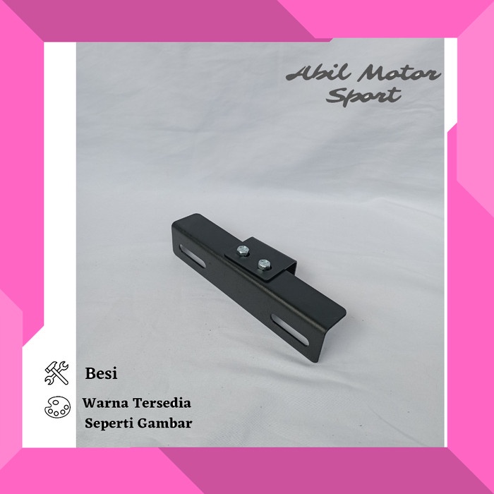 BRACKET PLAT NOMER UWIN FLY MOTO LISTRIK DUDUKAN PLAT NOMER BESI