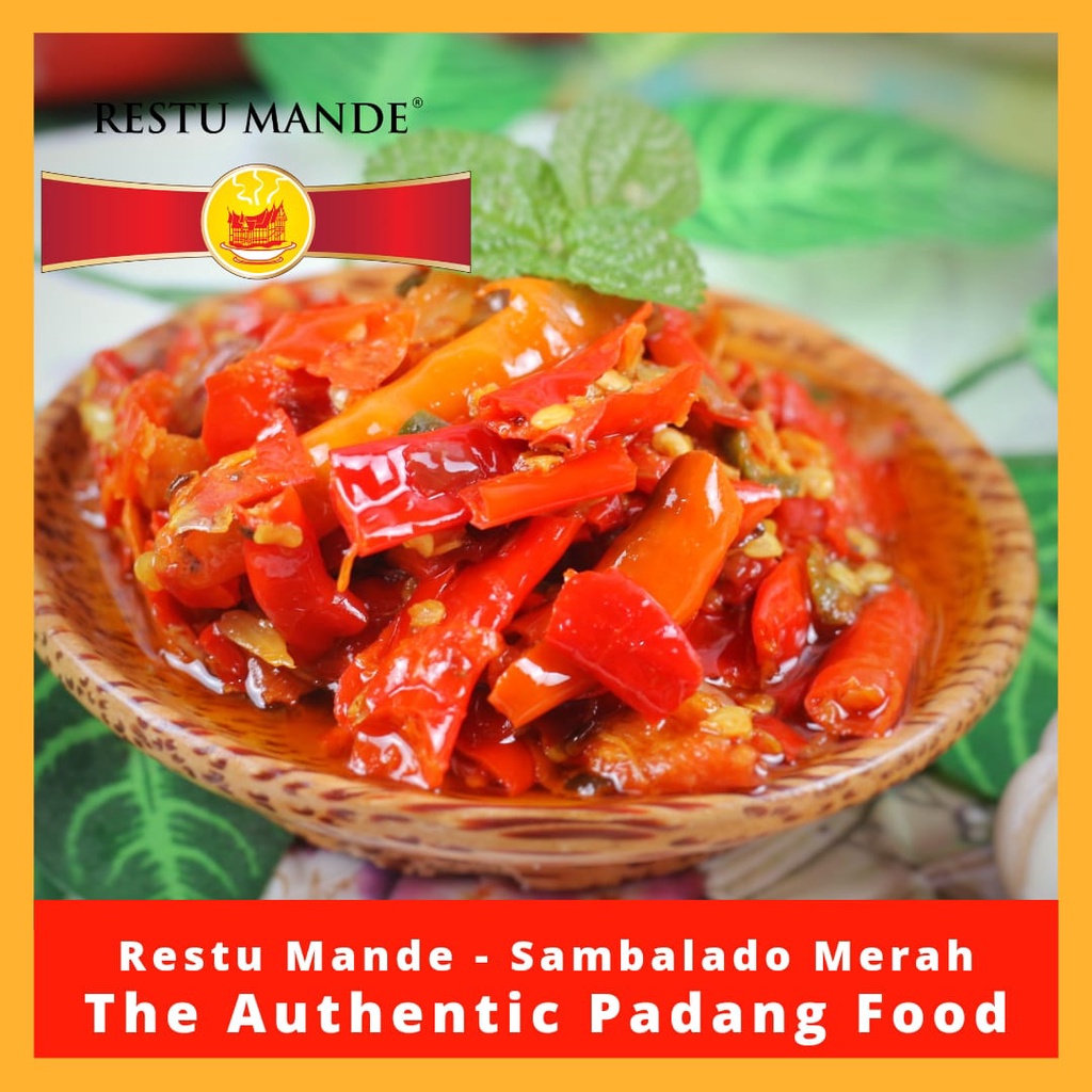 

Sambalado Merah Restu Mande 250 gram