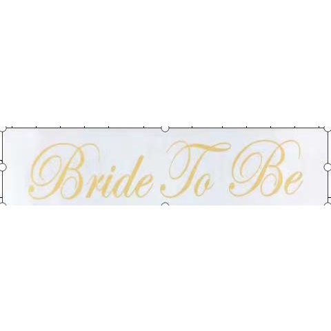 Bordir Balonasia Selempang Bridal Shower Bride To Be / Sash Bride To Be Terbaru Sash/ Slempang bludr