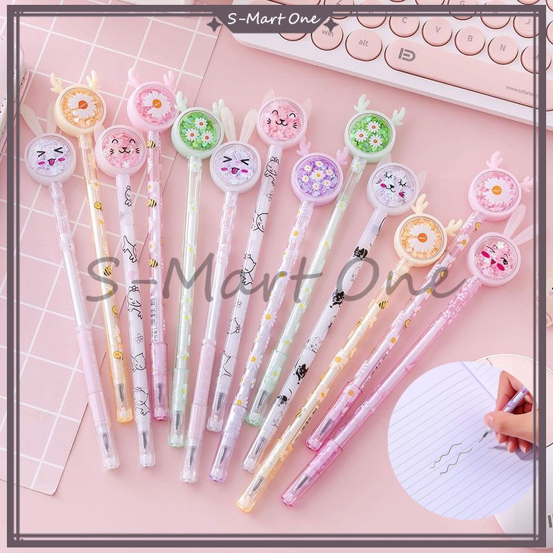 

Pena Karakter Payet Gliter Bunny Lucu / Pena Pulpen Gel Motif Karakter Kelinci Lucu / Gel Pastel Alat Tulis Motif Gliter