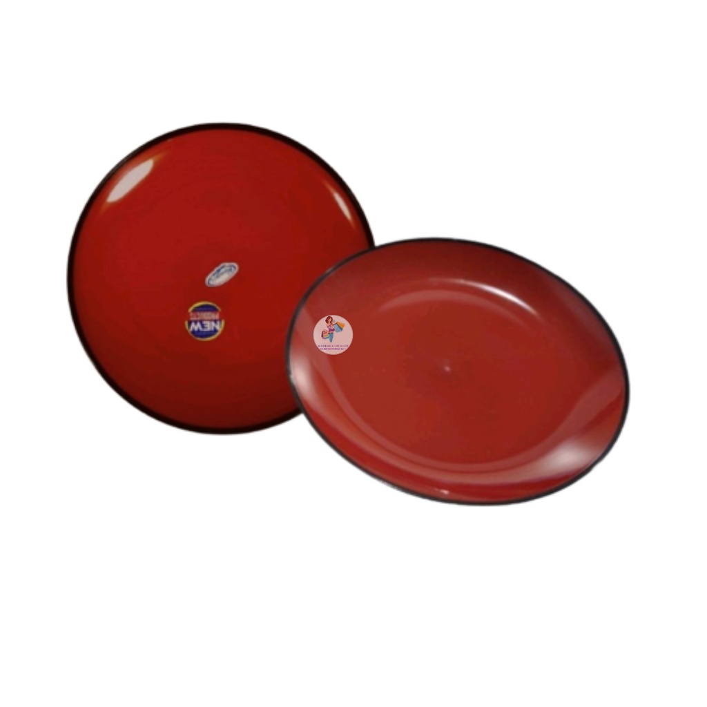 Piring Bulat Jepang Plastik Piring Makan MOMOKO Hawaii