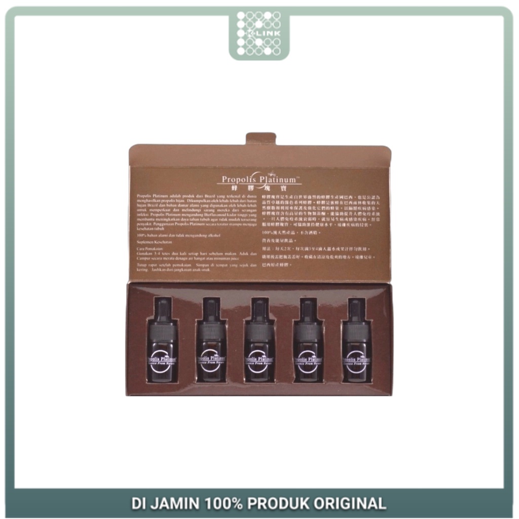 

Klink K Link Asli Propolis Platinum Asli Air Liur Lebah Alam