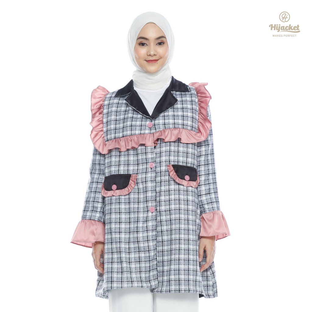 HIJACKET - Jaket Hijaber GAMILA | Jaket Wanita Panjang | Outerwear For Hijaber