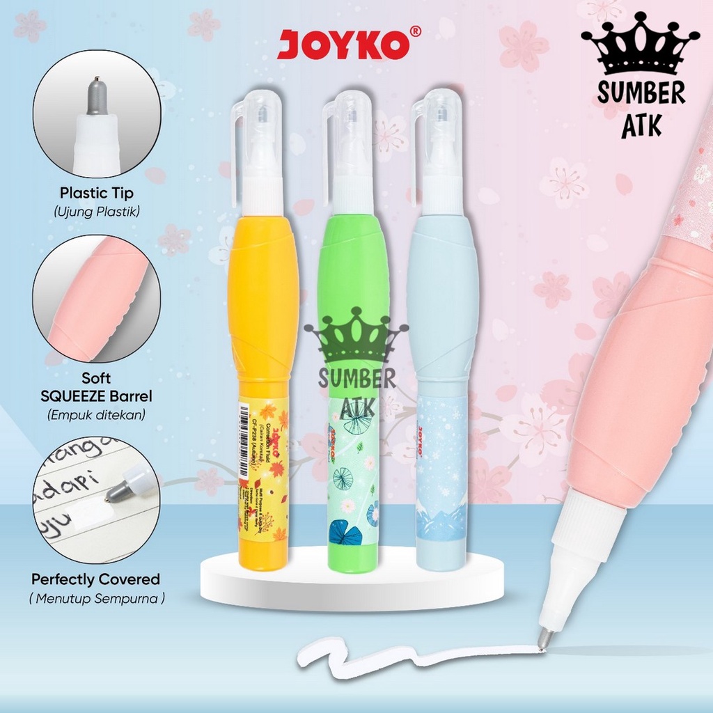 

Correction Fluid Cairan Koreksi Penghapus Cair Joyko CF-P238 / TIP-X / TIP-EX
