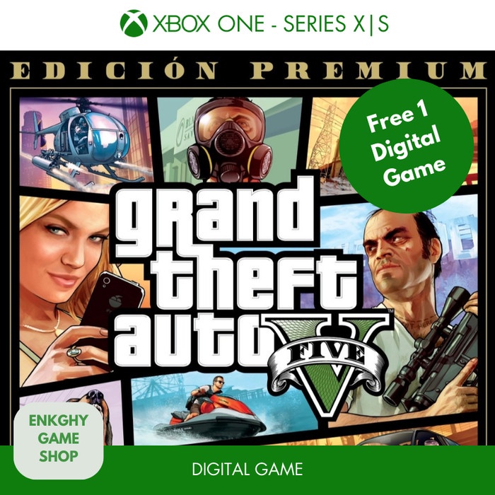 MURAH-  Grand Theft Auto V / GTA V Premium Edition Xbox One / Series S / X- 1.2.23