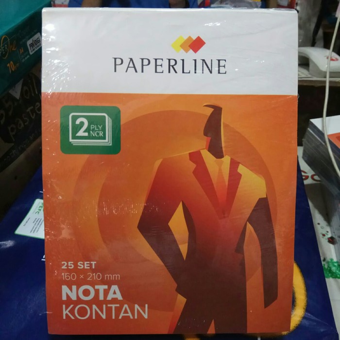 

MURAH- Nota Kontan Besar 2 ply NCR Paperline (kelipatan 10 buku) - Pack- 1.2.23