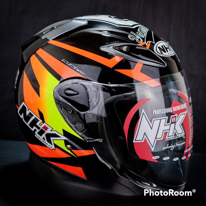 HELM NHK R6 RYUSEI #2 GP EDITION | BLACK | R-6 HALF FACE R 6