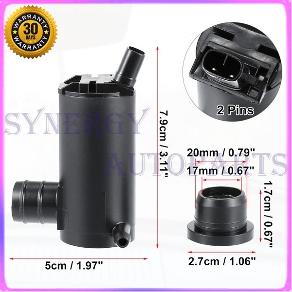 Motor Wiper Washer Pump Hyundai Accent Timor Trajet - 0973