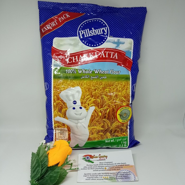 

[Big Sale] ATTA PILLBURY CHAKKI 1KG