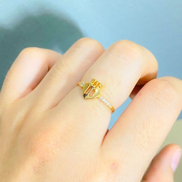 Cincin BTS emas asli kadar 700 70 16k BANGTAN BOYS Korea boyband ARMY - 2