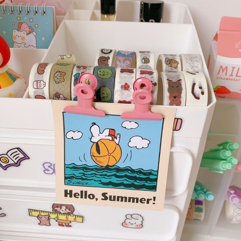 

17A. Paper Clip Besi Jepitan Kertas Aesthetic Warna Warni [thehanscorner]