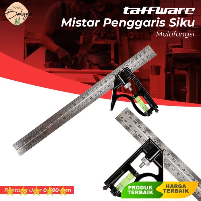 

Mistar Penggaris Siku Tukang Multifungsi