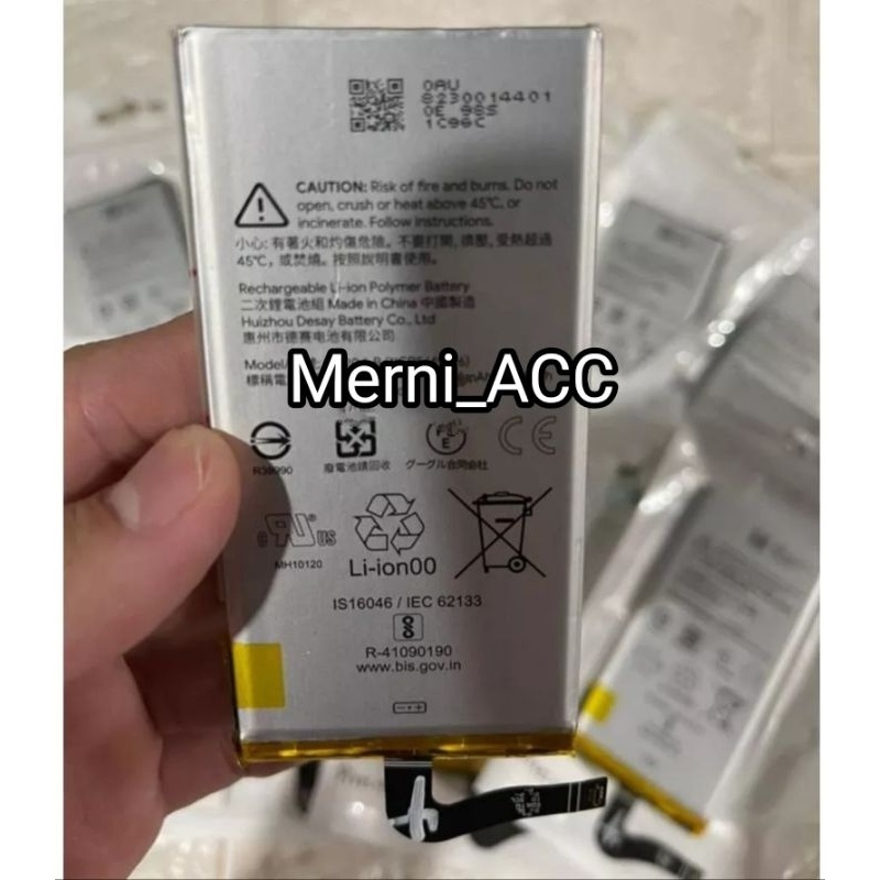 Batre Battery Google Pixel 4 XL Baterai Google G020J-B Original 100% Batterai