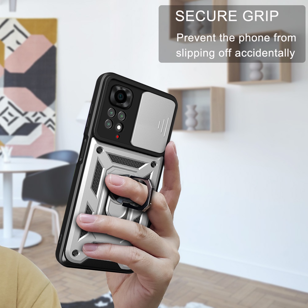 EllaStuff Bisa COD Case Xiaomi Redmi Note 11 Case ARMOR SLIDE CAMERA PROTECION Case Casing Hp Xiaomi