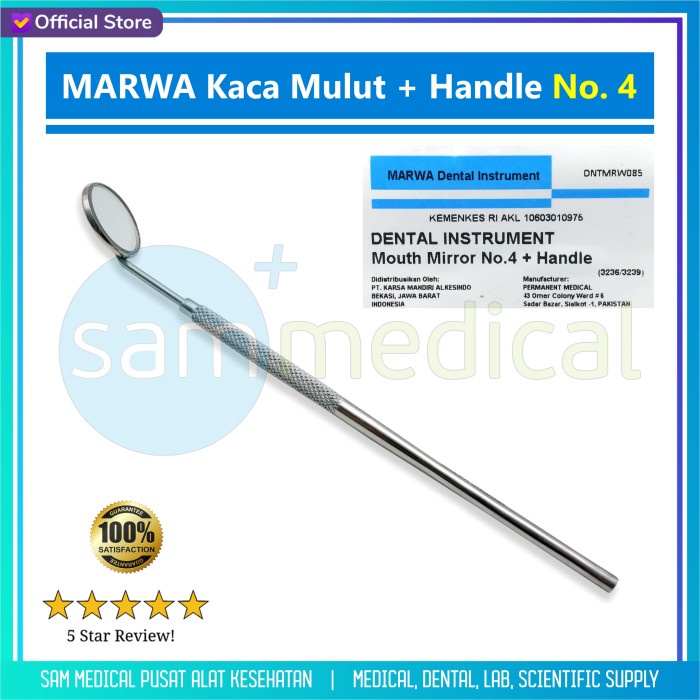 MARWA Kaca Mulut + Handle No. 4