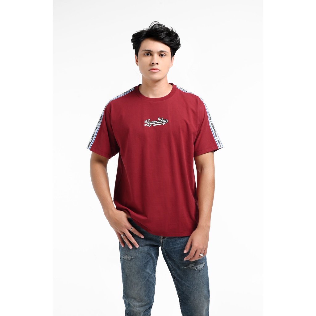Manzone Kaos Lengan Pendek Pria MIKE-Marron
