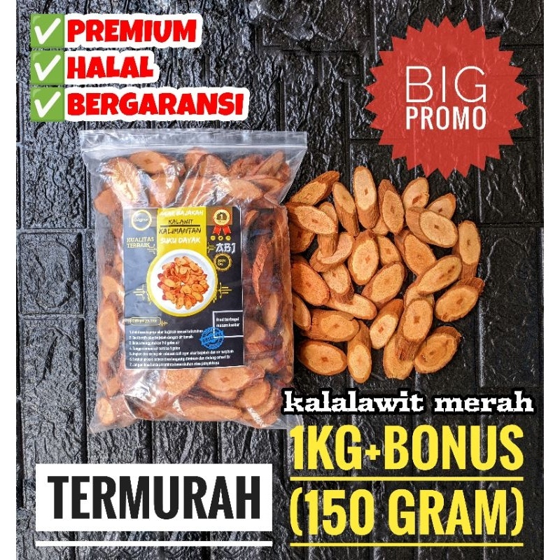 

Akar Bajakah Kalalawit Merah Asli Kalimantan (1kg)