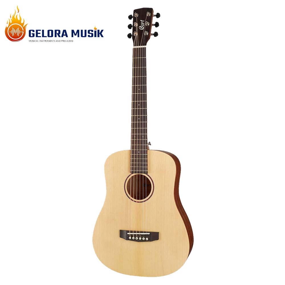 Gitar Akustik Elektrik Cort Earth Mini-E Adirondack-OP (CE304T)