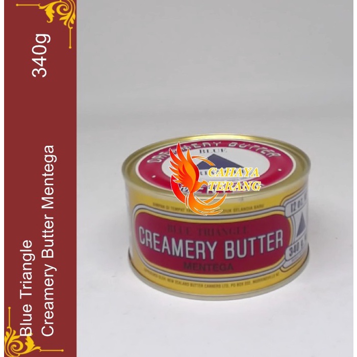 

DR - BEST Blue Triangle Creamery Butter Mentega 340g