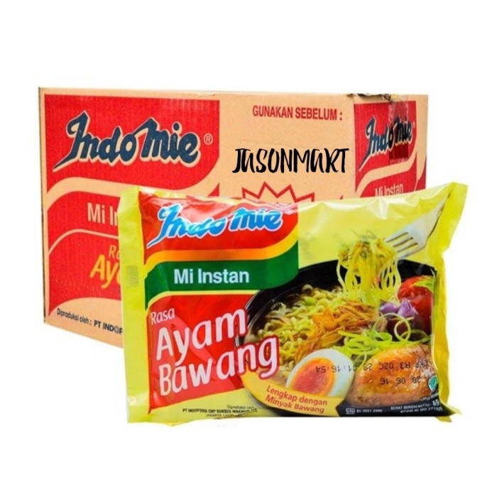 

BEST SELLER- INDOMIE AYAM BAWANG 1 DUS ISI 40