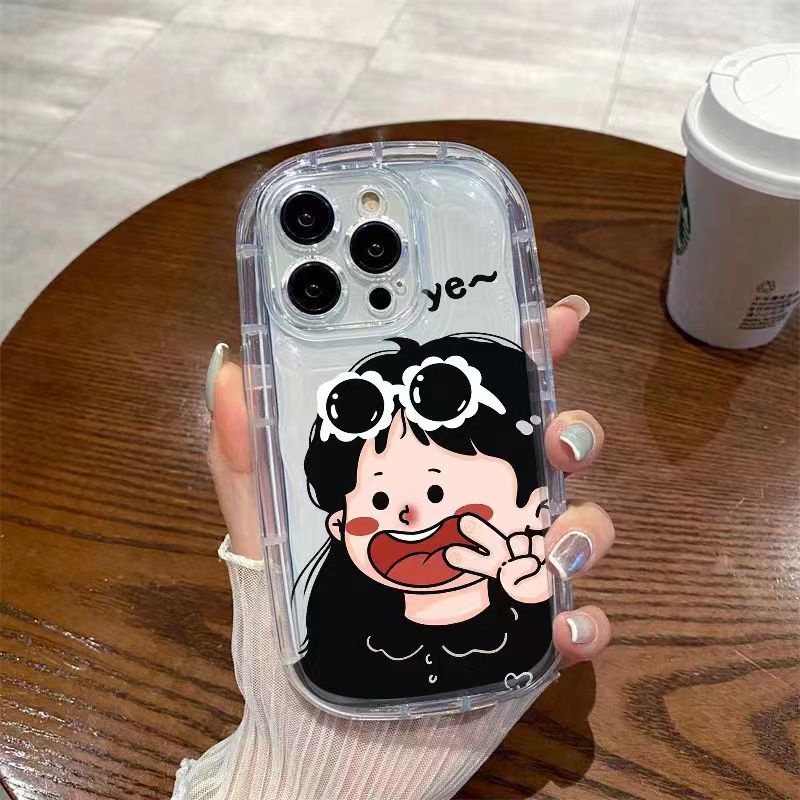 Shockproof and Soft Laughing Couple Phone Case Suitable For Samsung A30/A20/A205/A305/M10S/A32/A33/A