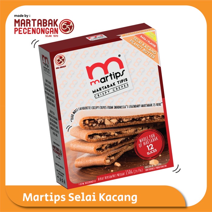 

Martips Martabak Tipis Selai Kacang