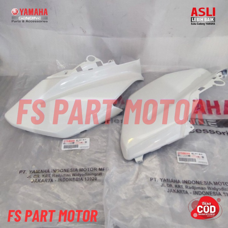 BODY COWLING COVER LAMPU DEPAN NMAX KANAN KIRI WARNA PUTIH