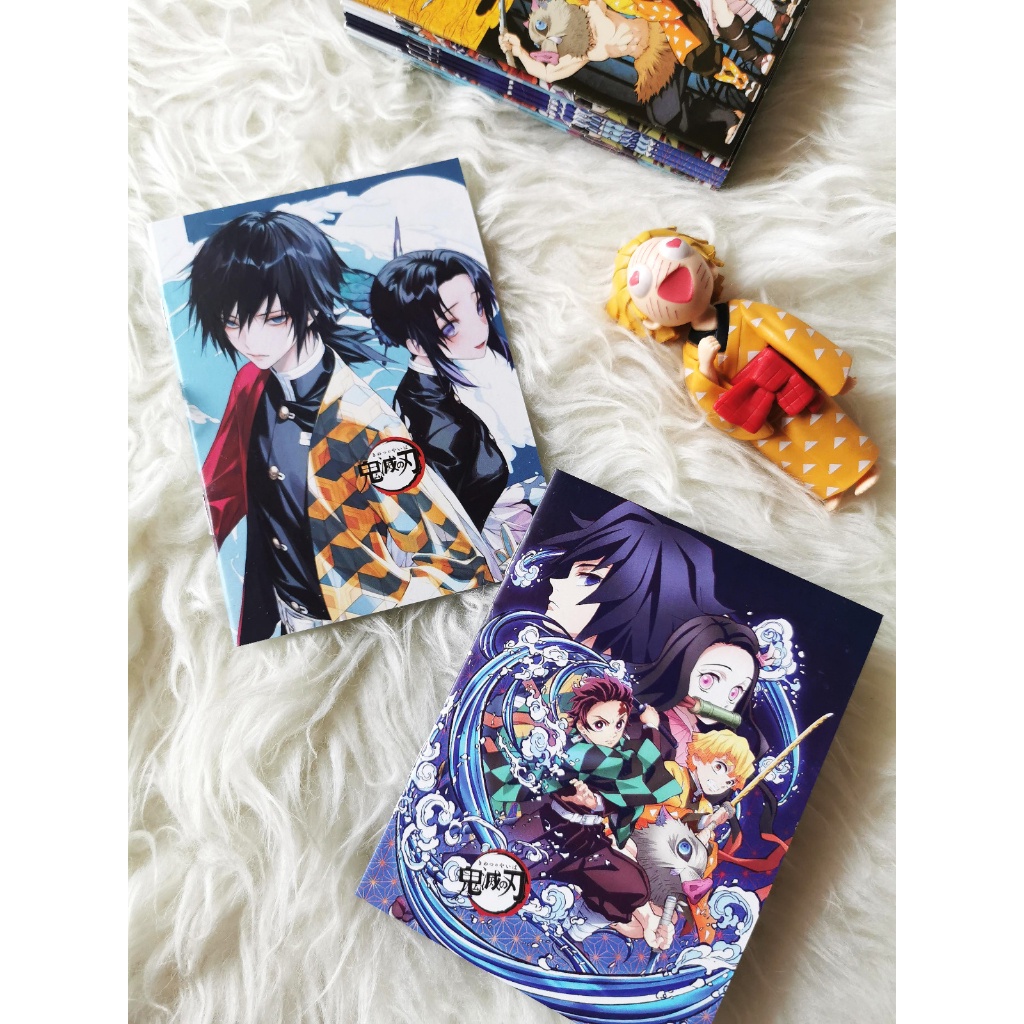 

PROMO - MINI NOTE BOOK FULL WARNA ANIME DEMON SLAYER MINI MEMO BOOK BUKU TULIS CARTOON ANIMATION PORTABLE POCKET NOTEBOOK STATIONERY