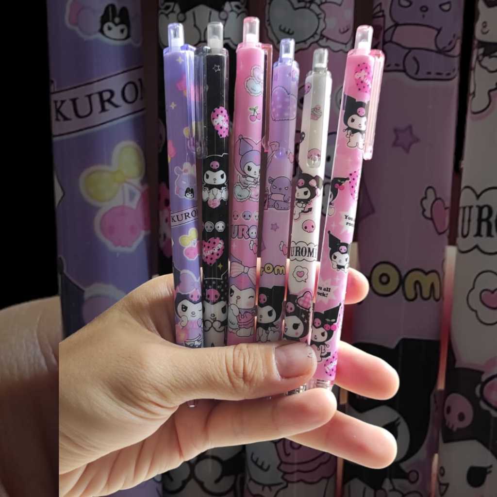 

PROMO PULPEN CETEK KUROMI | PEN TINTA HITAM LUCU | PULPEN TINTA HITAM SANRIO KUROMI | ALAT TULIS SEKOLAH | ALAT TULIS KANTOR | PULPEN LUCU | PEN LUCU