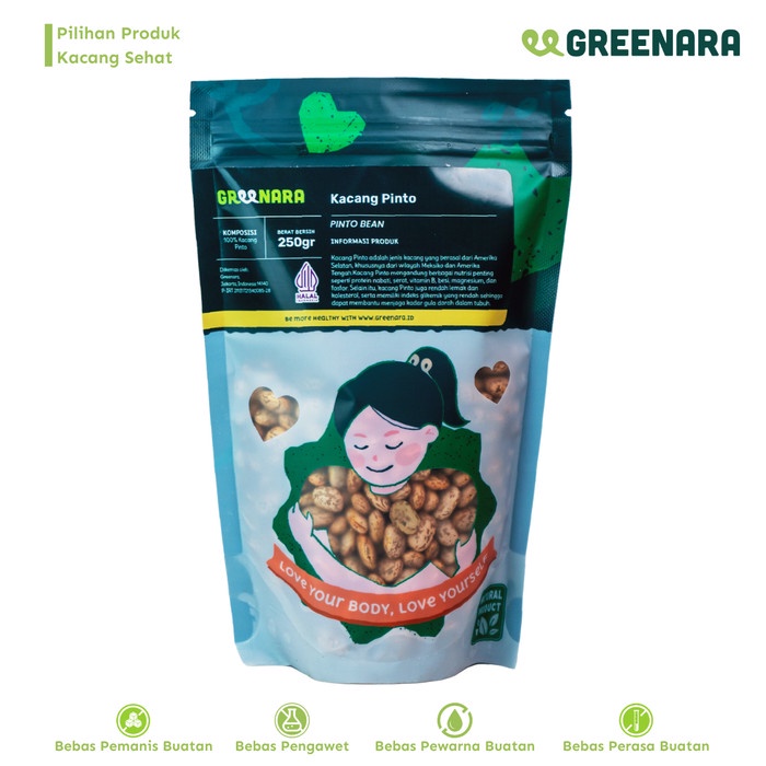 

[KUALITAS TERBAIK] Kacang Pinto 250gr / Pinto Beans Termuarah